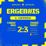 Ergebnis 1. Herren - Spandauer Kickers II
