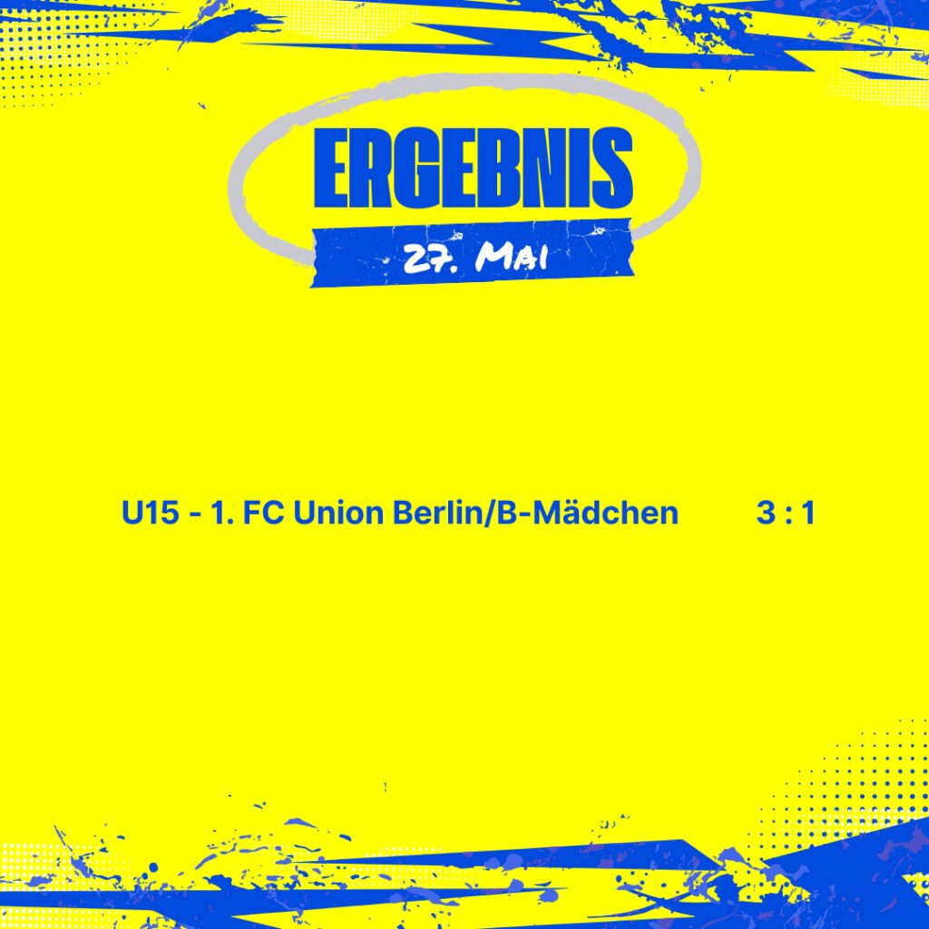 Ergebnis 27.05.25