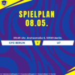 Spielplan 08.05.25