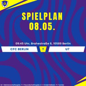 Spielplan 08.05.25