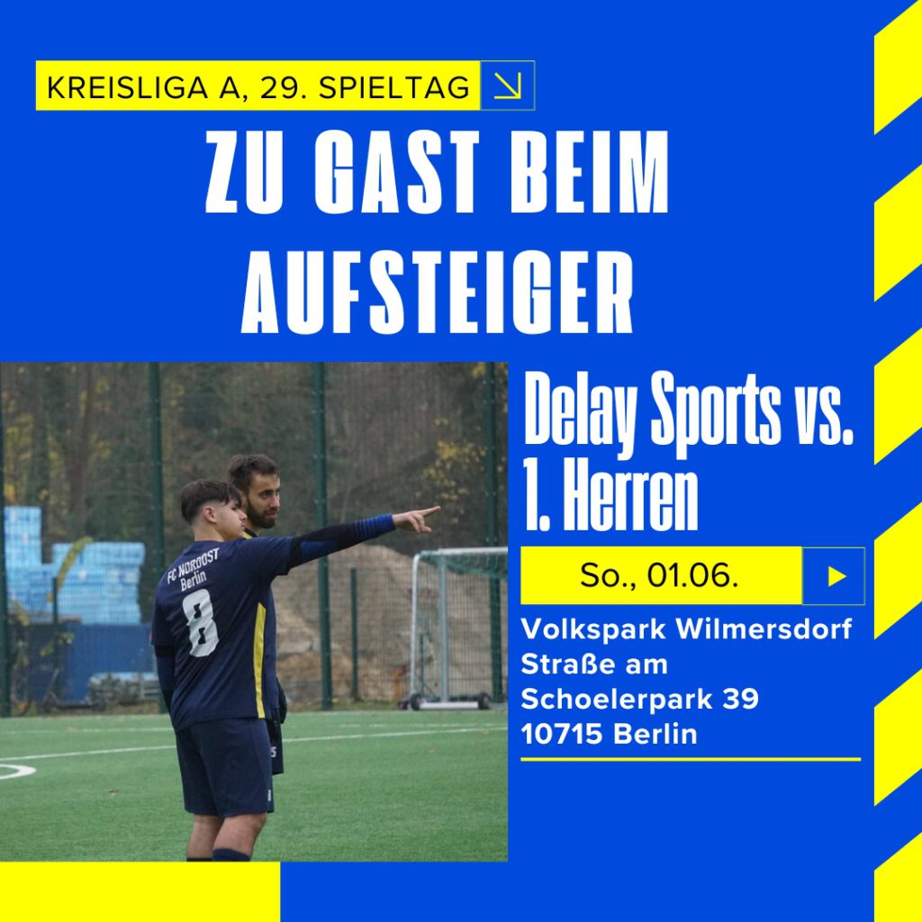 Spieltag Delay Sports - 1. Herren