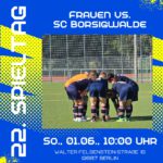 Spieltag Frauen - SC Borsigwalde