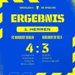 Ergebnis 1. Herren - Berliner SV 92 II