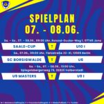 Spielplan 06. - 07.06.25