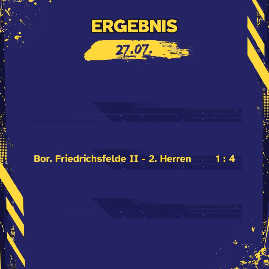 Ergebnis 27.07.25