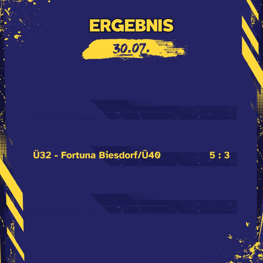 Ergebnis 30.07.25