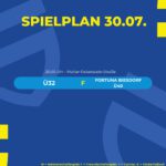Spielplan 30.07.25