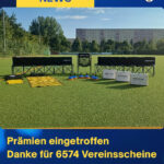 Prämien eingetroffen