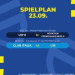 Spielplan 23.09.25