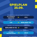Spielplan 25.09.25
