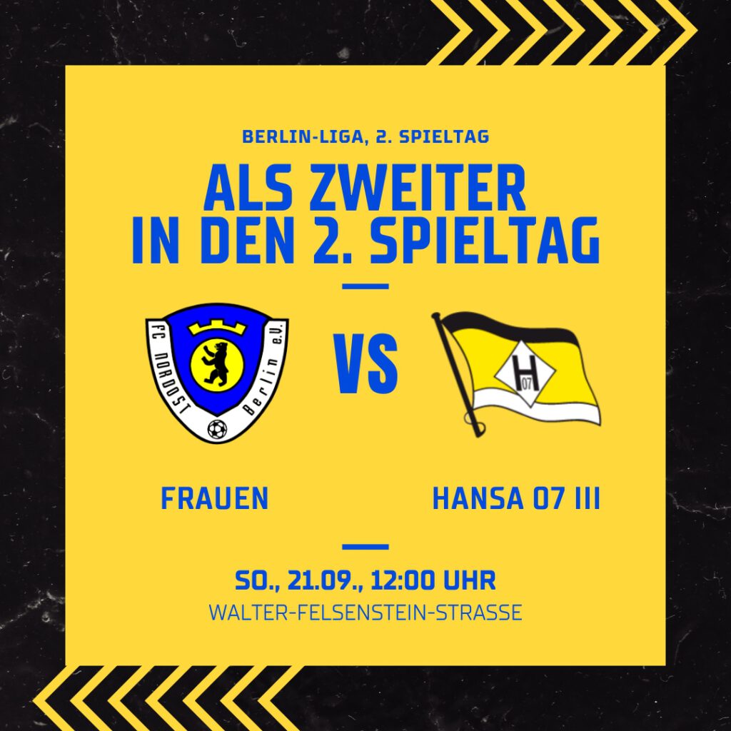 Spieltag Frauen - Hansa 07 III