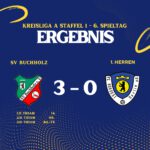 Ergebnis SV Buchholz - 1. Herren