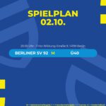 Spielplan 02.10.25