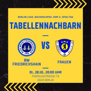 Spieltag BW Friedrichshain - Frauen
