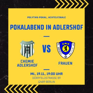 Spieltag Chemie Adlershof - Frauen