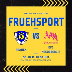Spieltag Frauen - DFC Kreuzberg II