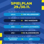 Spielplan 29. - 30.11.25