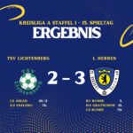 Ergebnis TSV Lichtenberg - 1. Herren