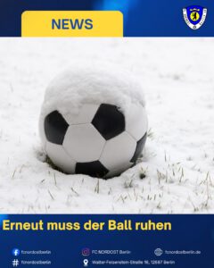 Erneut muss der Ball ruhen