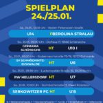 Spielplan 24. - 25.01.26
