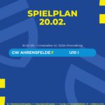 Spielplan 20.02.26