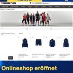 Onlineshop eröffnet