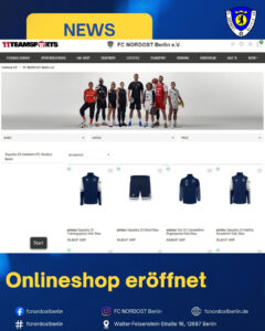 Onlineshop eröffnet
