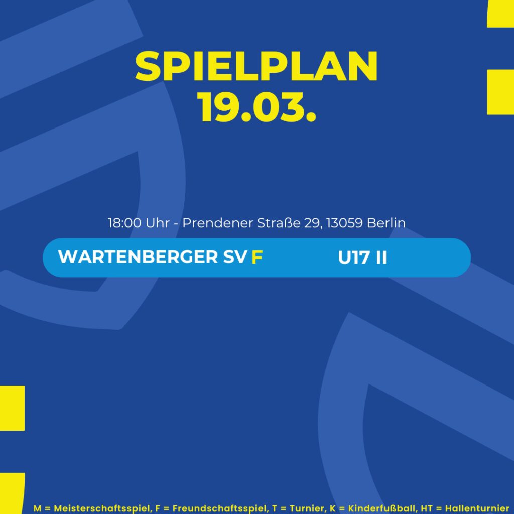 Spielplan 19.03.26
