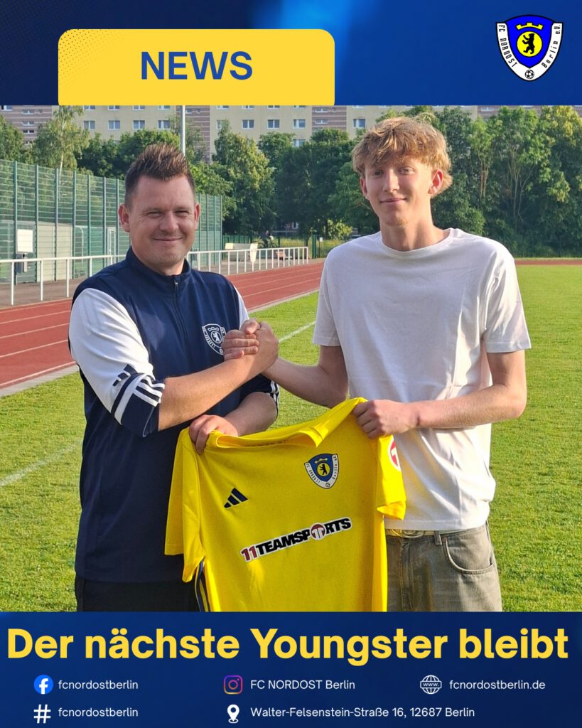 Der nächste Youngster bleibt