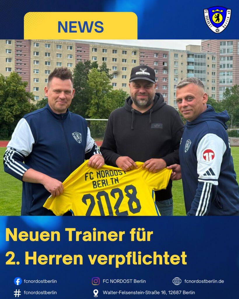 Neuen Trainer für 2. Herren verpflichtet