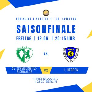Spieltag SV Schmöckwitz-Eichwalde - 1. Herren