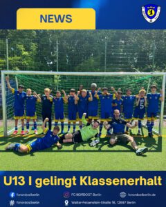 U13 I gelingt Klassenerhalt