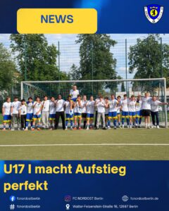 U17 I macht Aufstieg perfekt