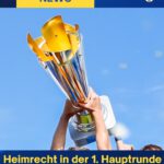 Heimrecht in der 1. Hauptrunde