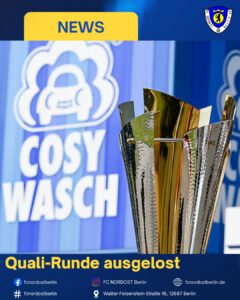 Quali-Runde ausgelost