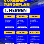 Vorbereitungsplan 1. Herren