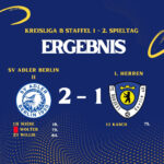 Ergebnis SV Adler Berlin II - 1. Herren