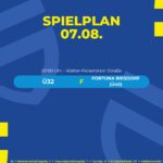 Spielplan 07.08.26