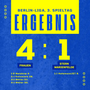Ergebnis Frauen - Stern Marienfelde